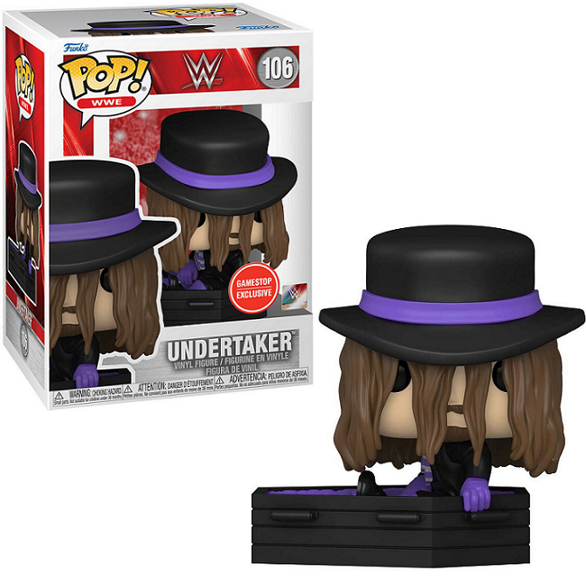  Undertaker #106 - Wrestling Funko Pop! WWE [Coffin] [GameStop Exclusive] 
