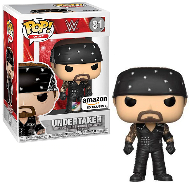  Undertaker #81 - Wrestling Funko Pop! WWE [Amazon Exclusive No Sticker] 