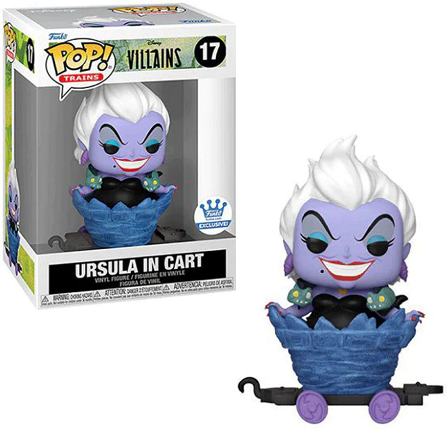  Ursula in Cart #17 - Disney Villains Funko Pop! Trains [Funko Exclusive] 