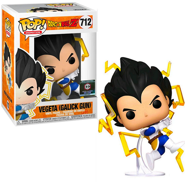  Vegeta [Galick Gun] #712 - Dragon Ball Z Funko Pop! Animation [Chalice Exclusive] 