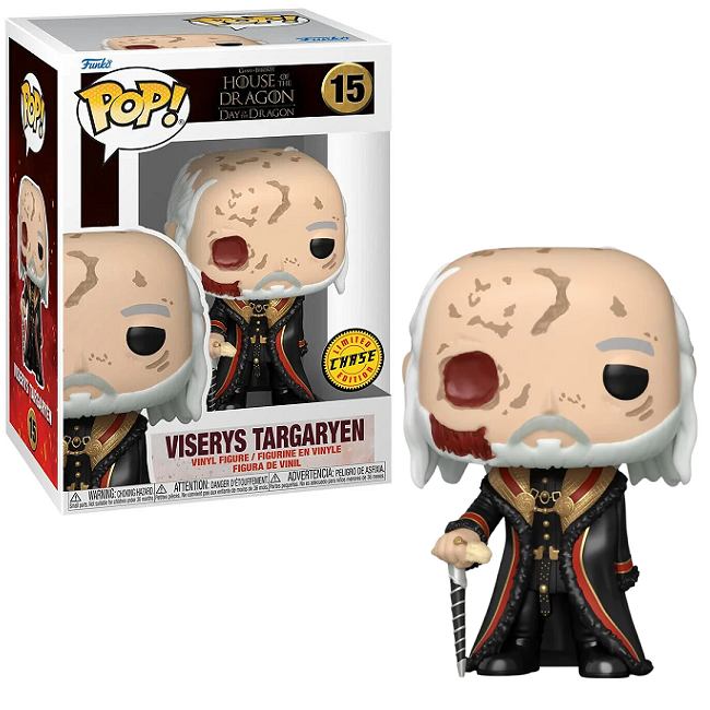  Viserys Targaryen #15 - House Of The Dragon Funko Pop! TV [Unmasked Chase] 