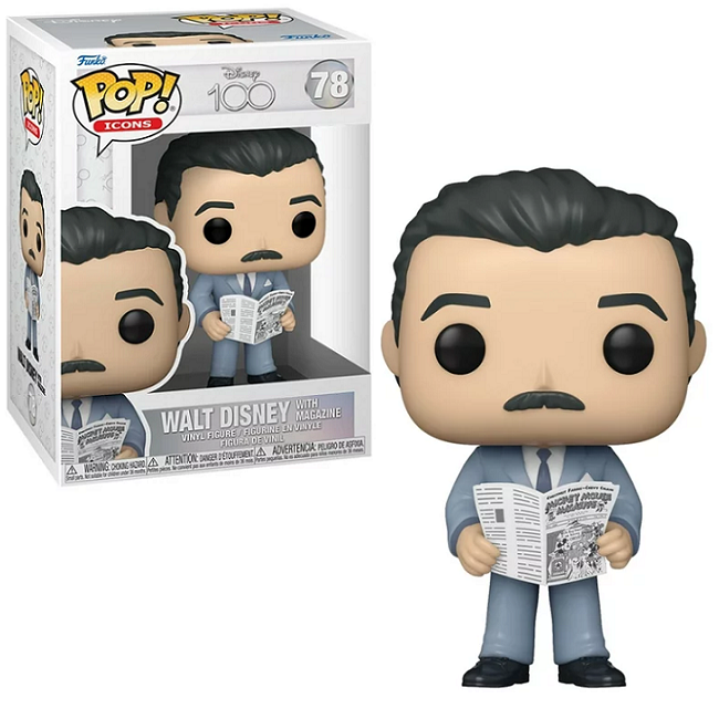  Walt Disney With Magazine #78 - Disney 100 Funko Pop! Icons 