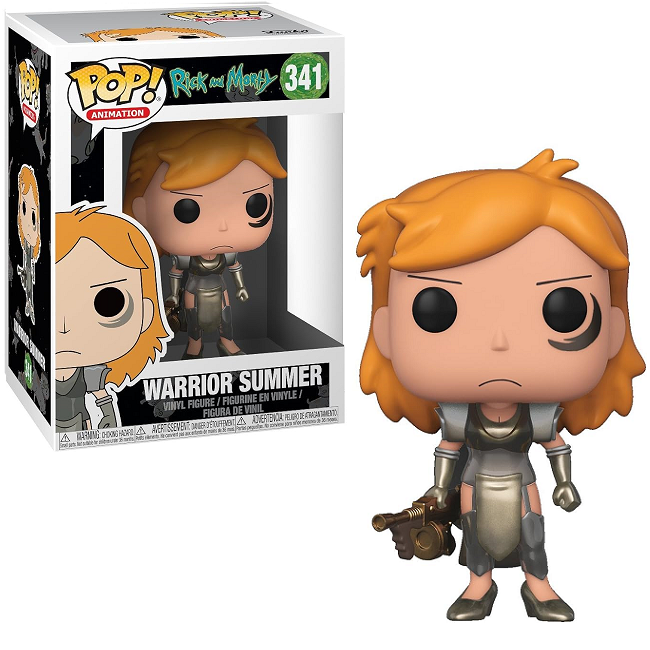  Warrior Summer #341 – Rick and Morty Funko Pop! Animation 