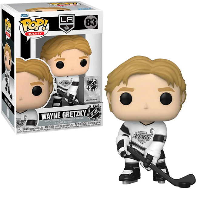  Wayne Gretzky - #83 - LA Kings Funko Pop! Hockey [White Uniform] 