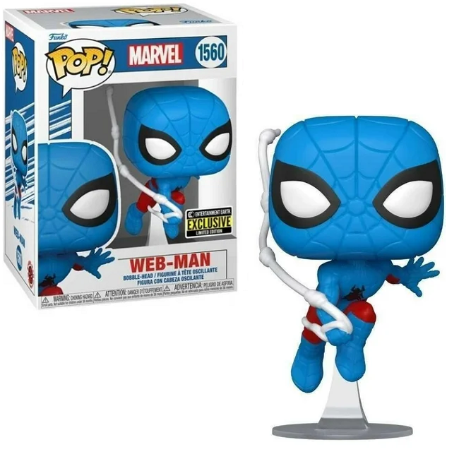  Web-Man #1560 - Marvel Funko Pop! [EE Exclusive] 