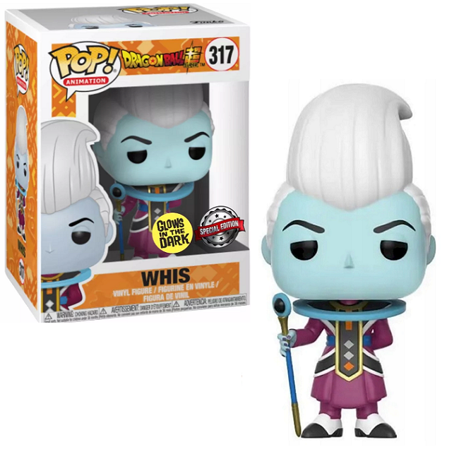  Whis #317 - Dragon Ball Super Funko Pop! Animation [GITD Special Edition] 