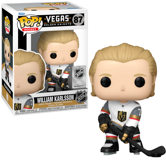  William Karlsson #87 - Golden Knights Funko Pop! Hockey [Away] 