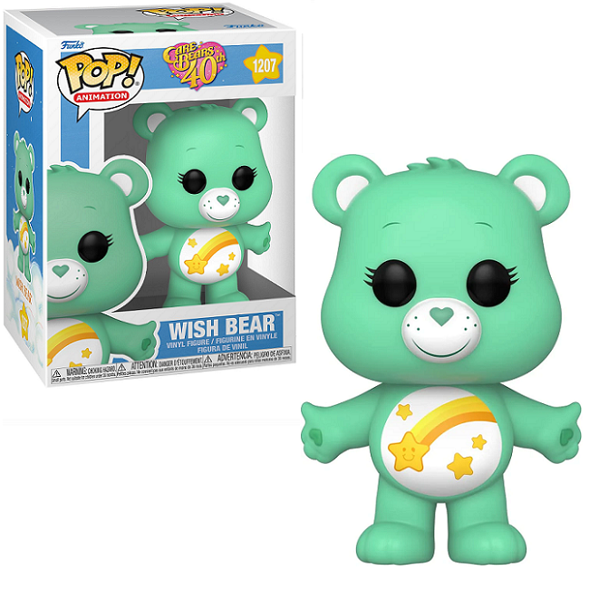  Wish Bear #1207 - Care Bear 40th Funko Pop! Animation 