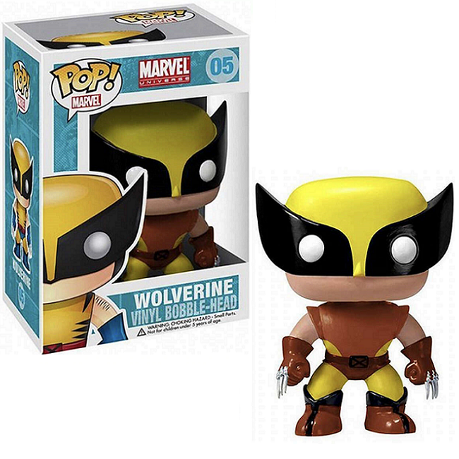  Wolverine #05 - Marvel Funko Pop! Marvel [Brown Suit] 