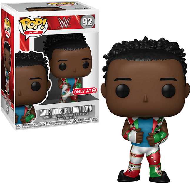  Xavier Woods [Up Up Down Down] #92 - Wrestling Funko Pop! WWE [Target Exclusive] 