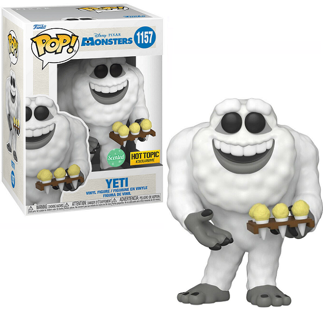  Yeti #1157 - Disney Monsters Inc Funko Pop! [Lemon Scented Hot Topic Exclusive] 