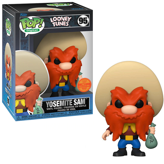  Yosemite Sam #95 - Looney Tunes Funko Pop! Digital [Digital Release Lmtd 1635pcs] 
