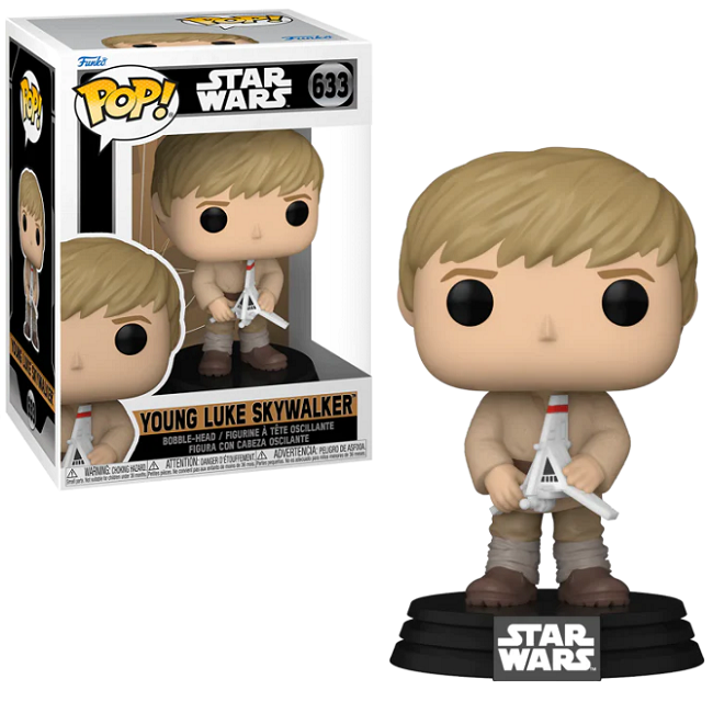  Young Luke Skywalker #633 - Star Wars Obi-Wan Kenobi Funko Pop! 
