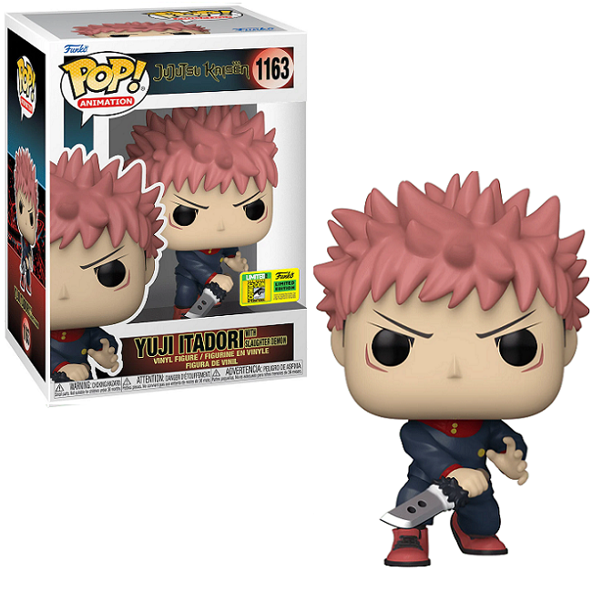  Yuji Itadori with Slaughter Demon #1163 - Jujutsu Kaisen Funko Pop! Animation [SDCC Limited Edition] 