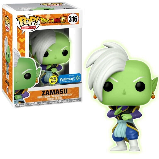  Zamasu #316 – Dragon Ball Super Funko Pop! Animation [GITD Walmart Exclusive] 