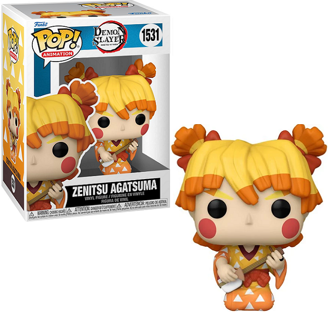  Zenitsu Agatsuma #1531 - Demon Slayer Funko Pop! Animation [Kimono] 