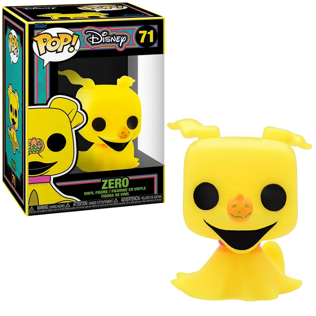  Zero #71 - The Nightmare Before Christmas Funko Pop! [Blacklight] 