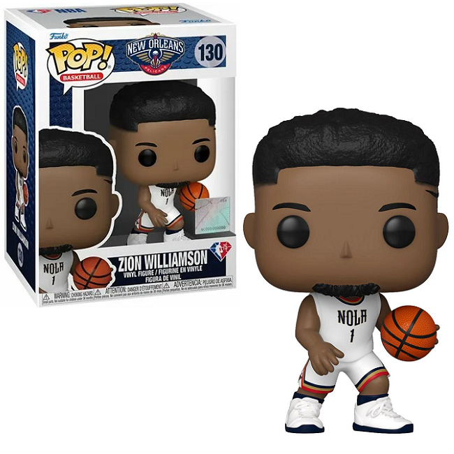 Zion Williamson #130 - New Oeleans Pelicans Funko Pop! Basketball 