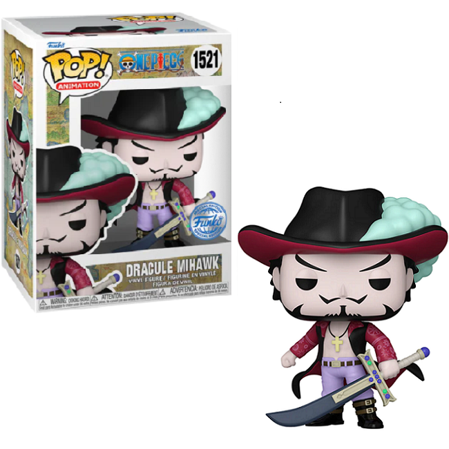  Dracule Mihawk #1521 - One Piece Funko Pop! Animation [Special Edition] 