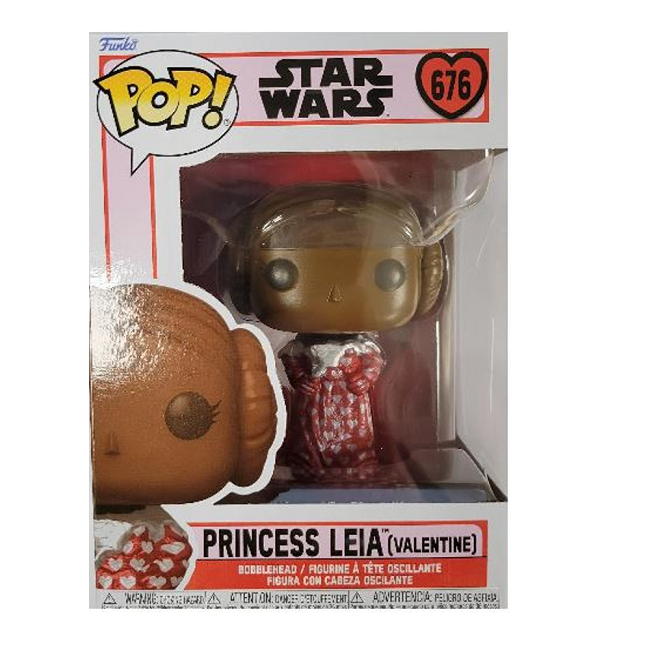  Leia Princess #676 - Star Wars Funko Pop! [Valentine] 