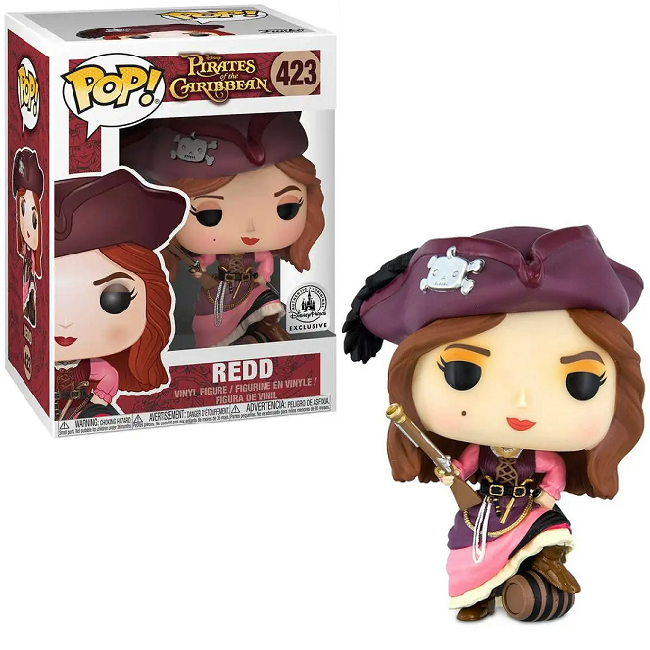  Redd #423 - Disney Pirates of the Caribbean Funko Pop! 