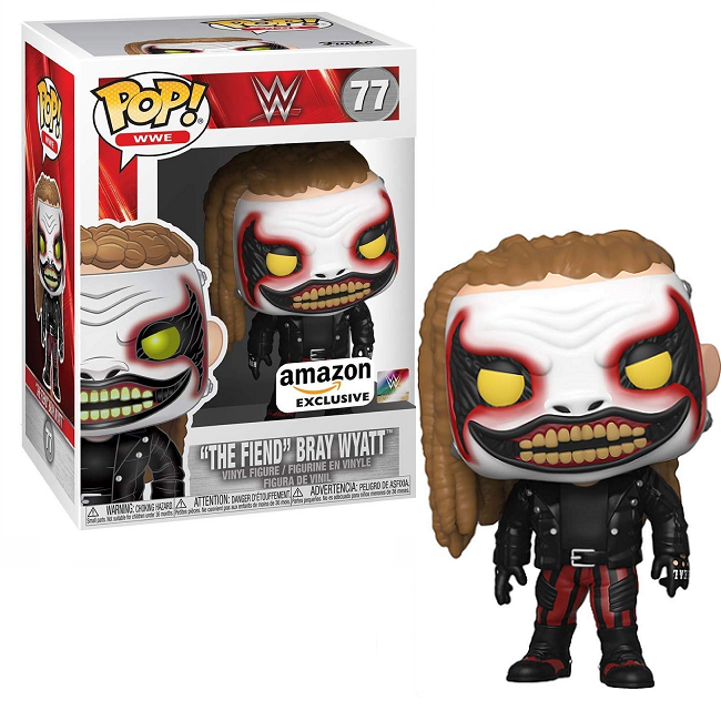  The Fiend Bray Wyatt #77 - Wrestling Funko Pop! WWE [Amazon Exclusive] 