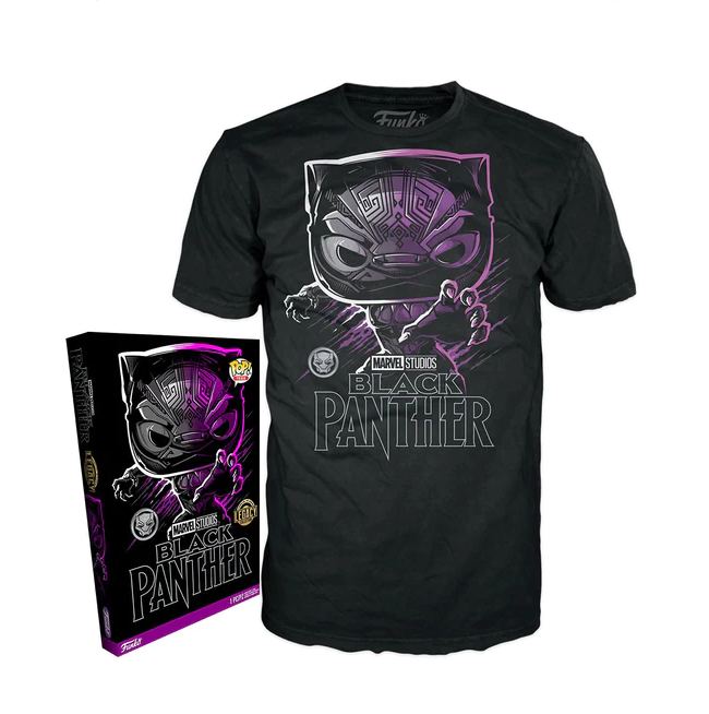  Black Panther Boxed Funko Pop! Tee [Size-2XL] 