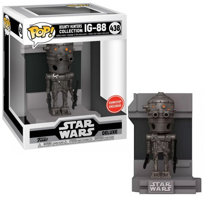  Bounty Hunter Collection IG-88 #438 - Star Wars Funko Pop! [GameStop Exclusive] 