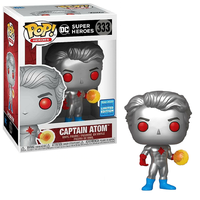  Captain Atom #333 - DC Super Heroes Funko Pop! Heroes [2020 Wonderous Exclusive] 