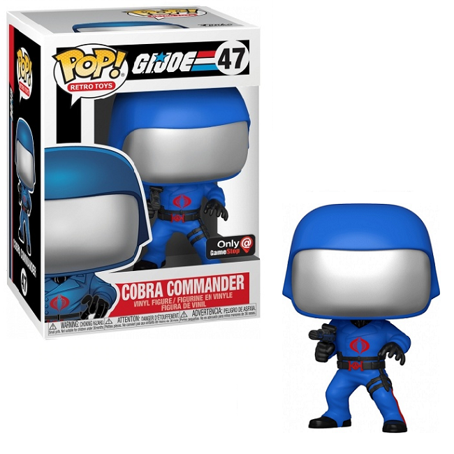  Cobra Commander #47 - GI Joe Funko Pop! Retro Toys [GameStop Exclusive] 