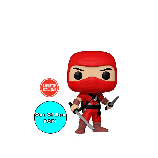  Cobra Red Ninja #79 – GI Joe Funko Pop! Retro Toys [GameStop Exclusive] [OOB] 