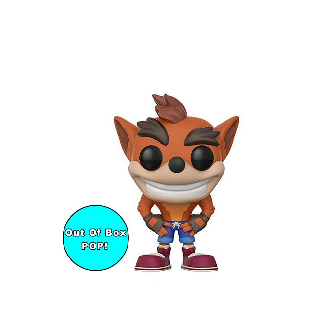 Crash Bandicoot #273- Crash Bandicoot Funko Pop! Games [OOB] 