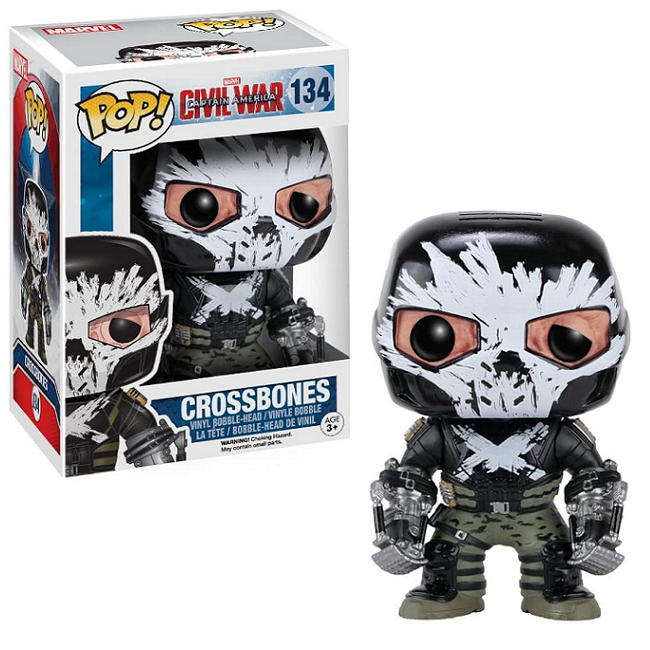  Crossbones #134 - Civil War Funko Pop! 