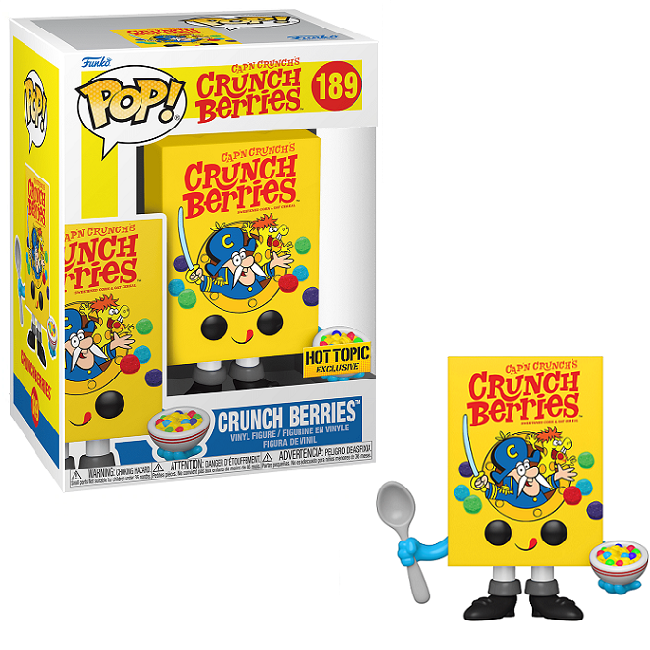  Crunch Berries #189 - Cap'n Crunchs Crunch Berries Funko Pop! [Hot Topic Exclusive] 
