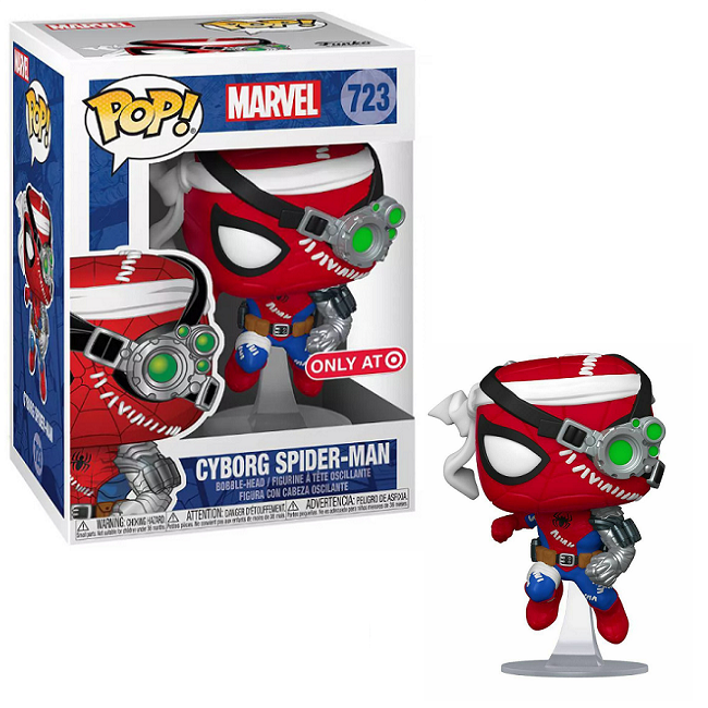  Cyborg Spider-Man #723 – Marvel Funko Pop! [Target Exclusive] 