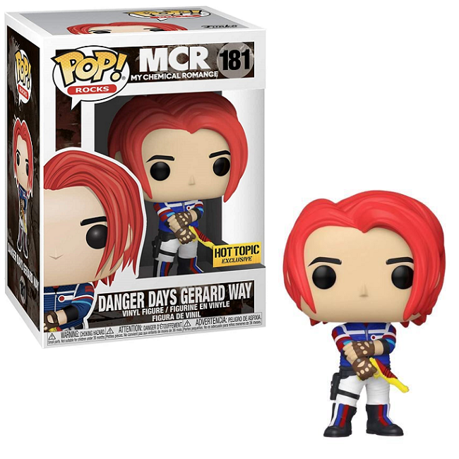  Danger Days Gerard Way #181 - My Chemical Romance Funko Pop! Rocks [Hot Topic Exclusive] 