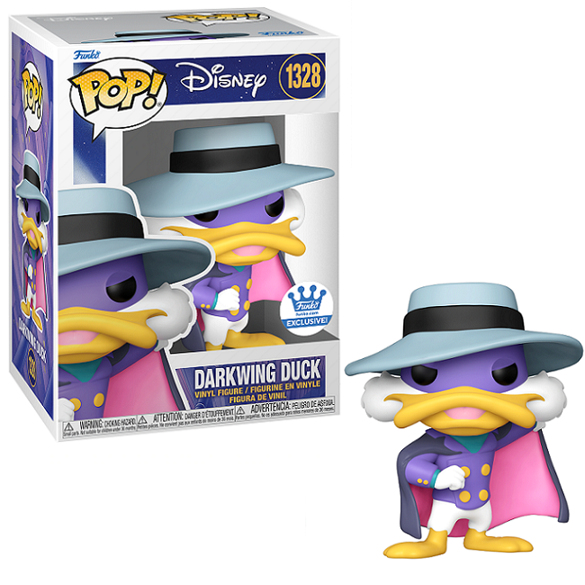  Darkwing Duck #1328 - Darkwing Duck Funko Pop! [Funko Exclusive] 