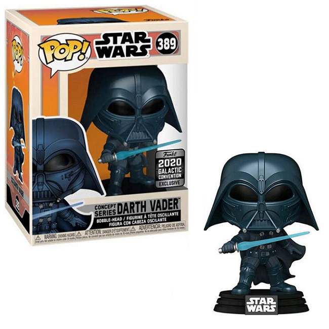  Concept Series Darth Vader #389 - Star Wars Funko Pop! [2020 Galactic Convention Exclusive] 