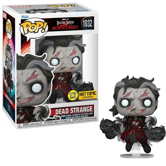  Dead Strange #1032 - Doctor Strange Multiverse Of Madness Funko Pop! [Gitd Hot Topic Exclusive] 