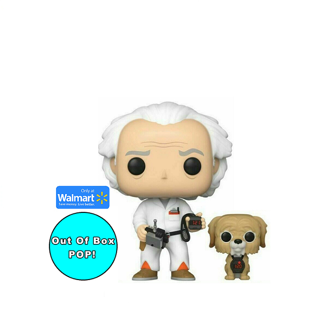  Doc and Einstein #972 – Back to the Future Pop! Movies [Walmart Exclusive] [OOB] 