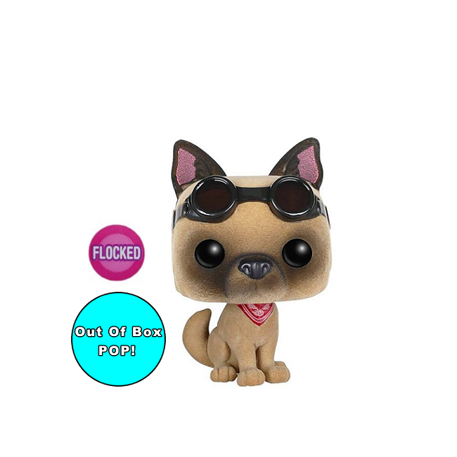  Dogmeat #76 - Fallout Funko Pop! Games [Flocked] [OOB] 