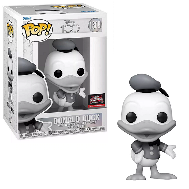  Donald Duck #1309 - Disney 100 Funko Pop! [2023 Target Con Exclusive] 