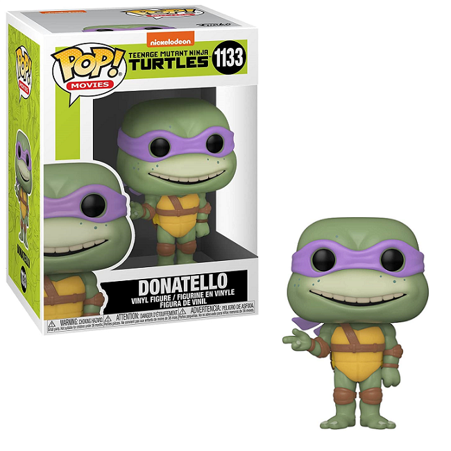  Donatello #1133 - Teenage Mutant Ninja Turtles 2 Funko Pop! Movies 