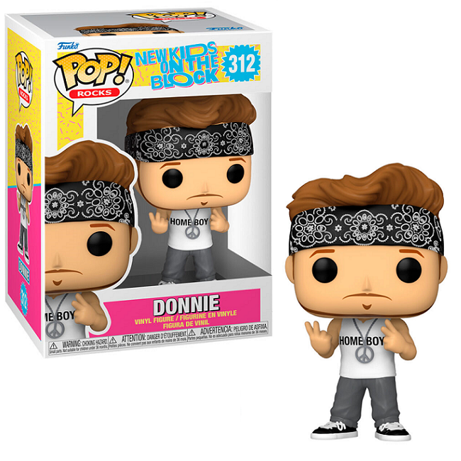  Donnie #312 - New Kids On The Block Funko Pop! Rocks 
