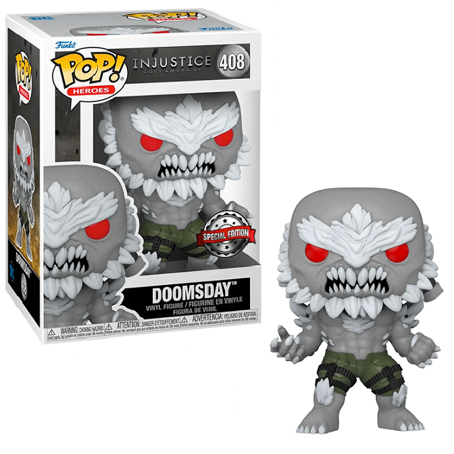  Doomsday #408 - Injustice God Among Us Funko Pop! Heroes [Special Edition] 