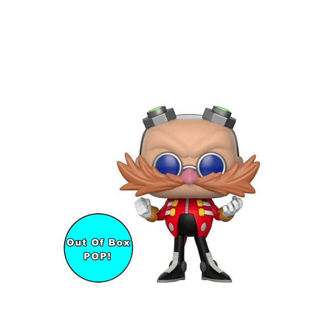  Dr. Eggman #286 – Sonic The Hedgehog Funko Pop! Games [OOB] 