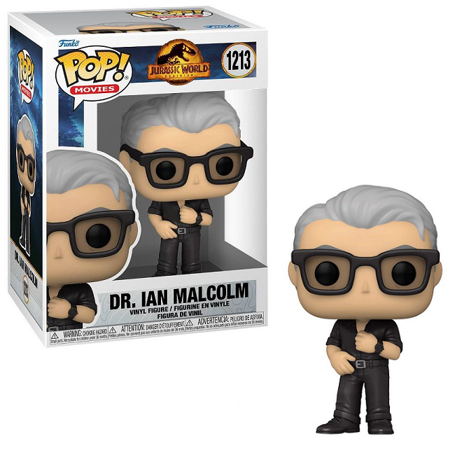  Dr Ian Malcom #1213 - Jurassic World Dominion Funko Pop! Movies 