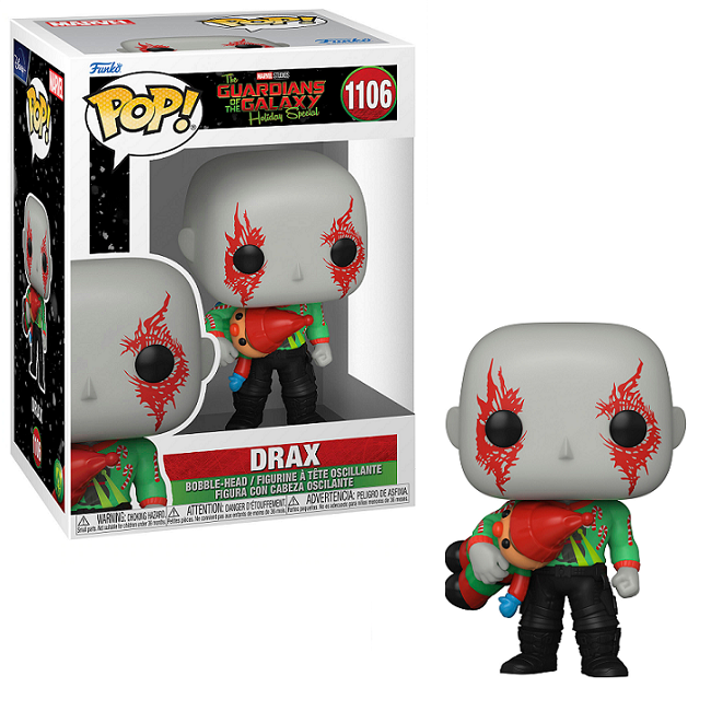  Drax #1106 - Guardians of the Galaxy Funko Pop! [Holiday] 