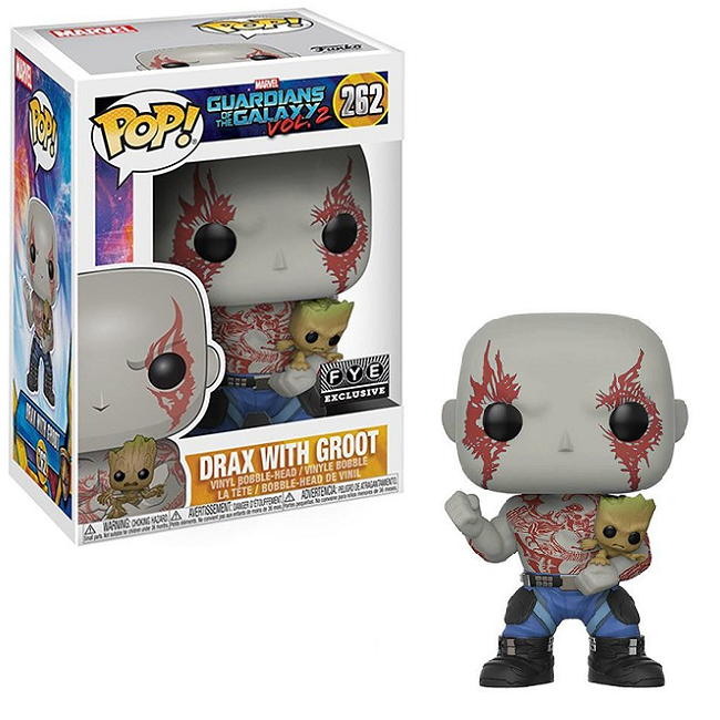  Drax with Groot #262 - Guardians of the Galaxy 2 Funko Pop! [FYE Exclusive] 