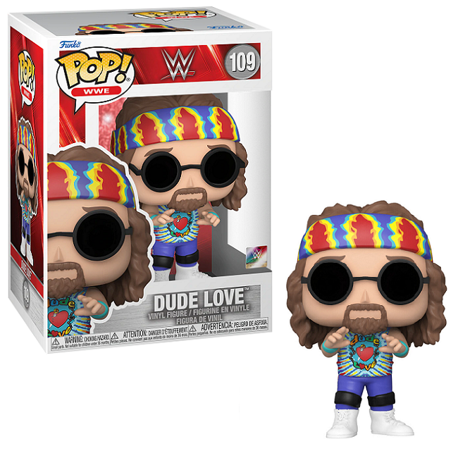 Dude Love #109 - Wrestling Funko Pop! WWE 